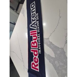 New York Red Bulls Scarf Red Bull Arena Inaugural Season‎ 2010 Section 107 MLS